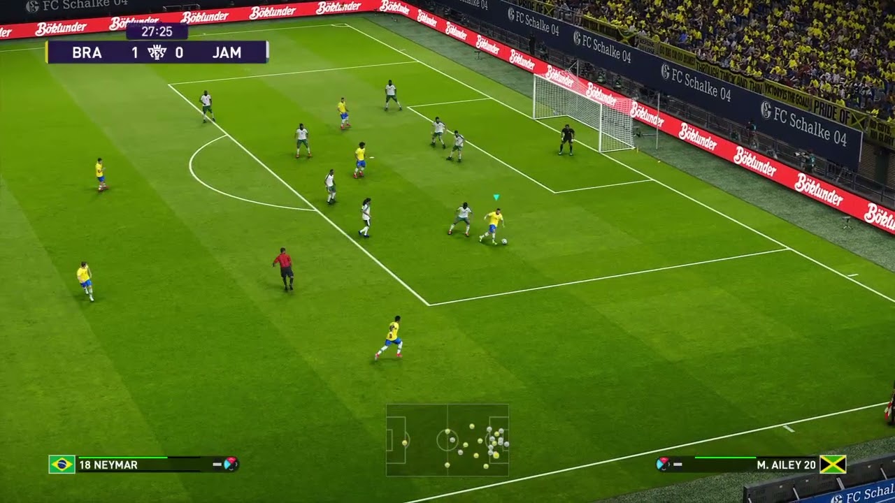 Brasil X Jamaica no pes