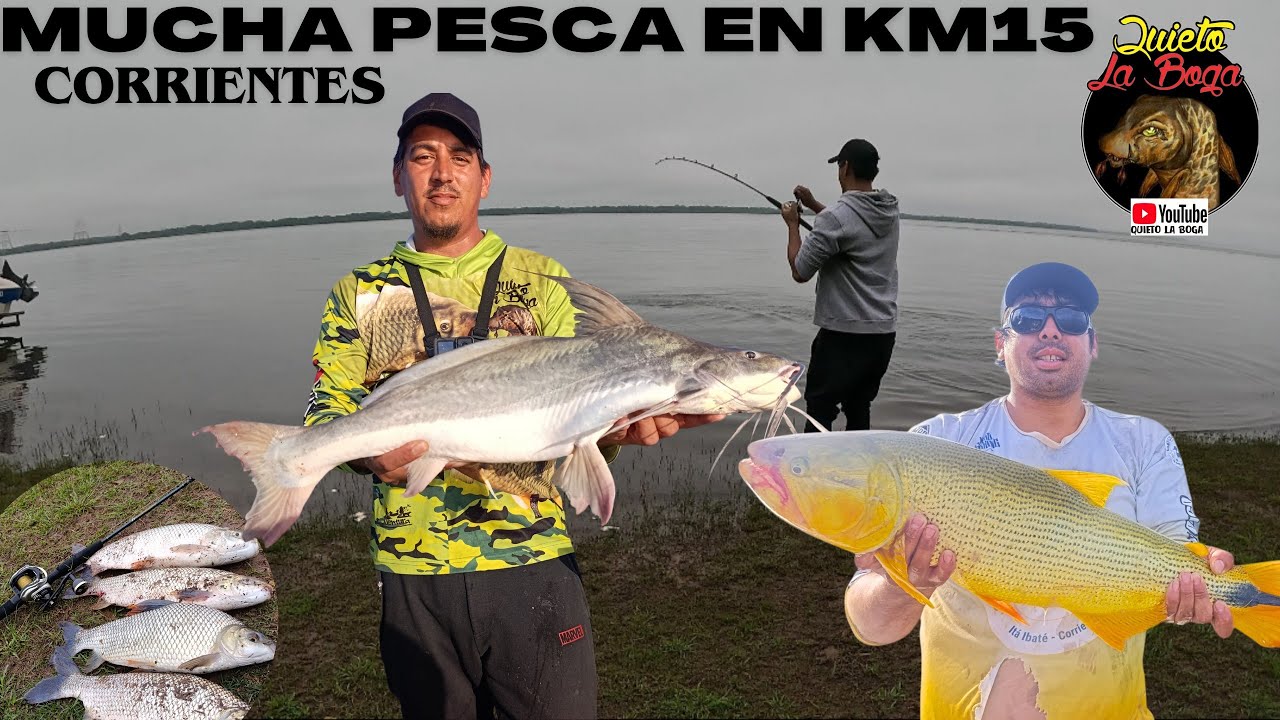 MUCHA PESCA EN EL KM 15
