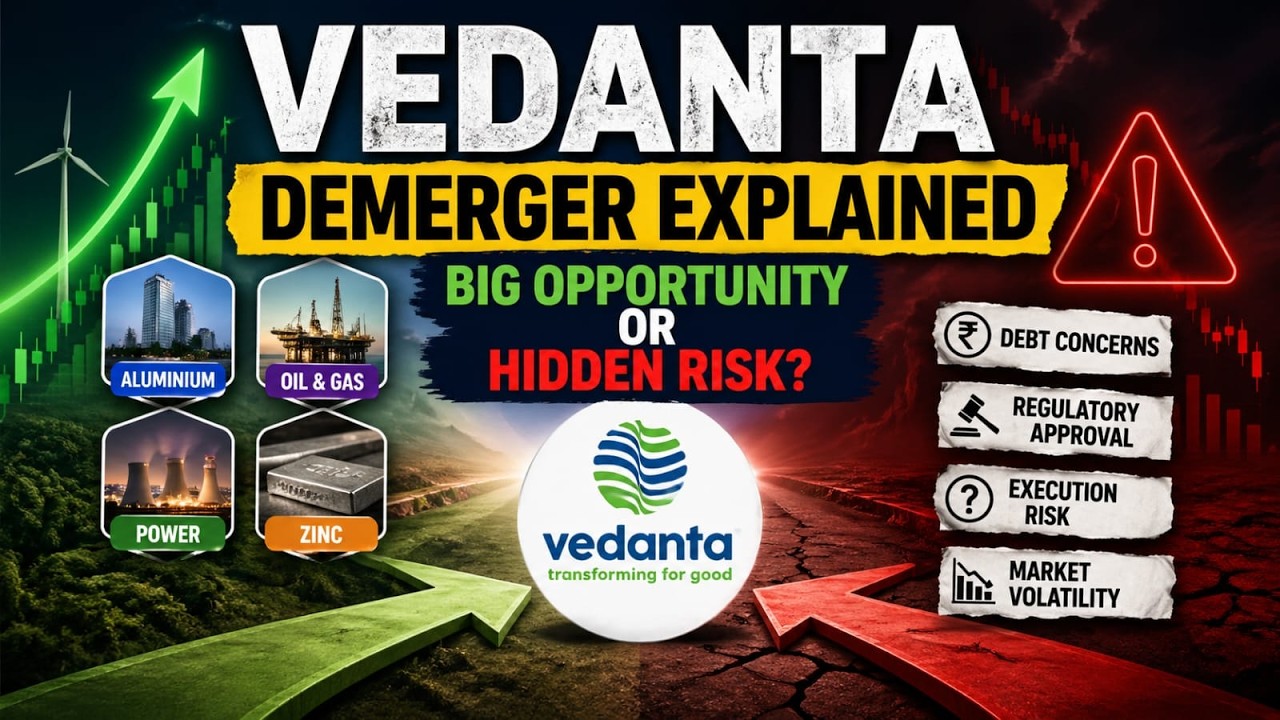 Vedanta Demerger explained! | Big opportunity or hidden risk? | Stock genius