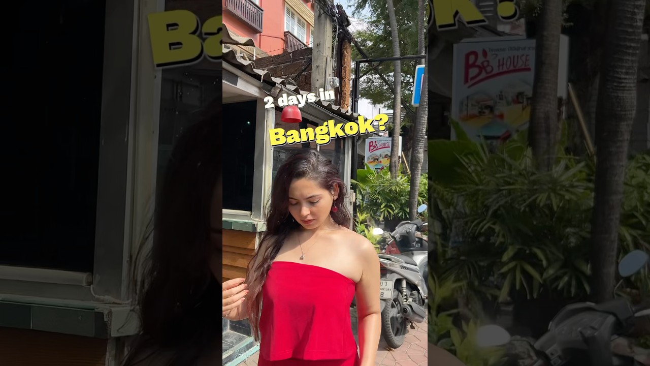 Bangkok 2 days itinerary in description. #travel #trending #thailand #viralvideo #viralshorts #viral