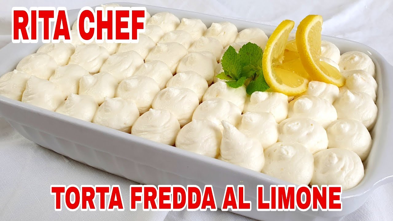 ⭐ЛИМОННЫЙ ТОРТ🍋РИТА ШЕФ-ПОВАР | Без приготовления пищи.