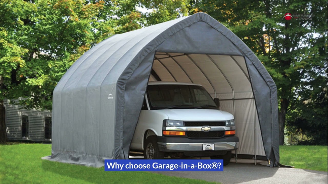 13' ft. x 20' ft. Garage in a Box The Ultimate Shelter for Your SUV