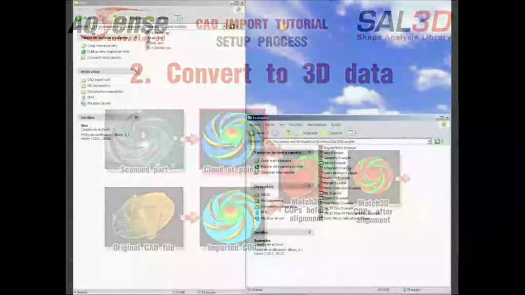 SAL3D CAD Import Tool tutorial