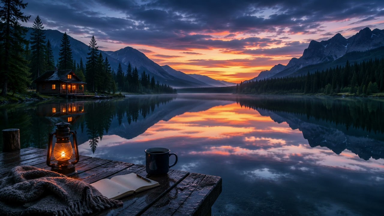 🌿 Enjoying Nature | Peaceful Lake Ambience |