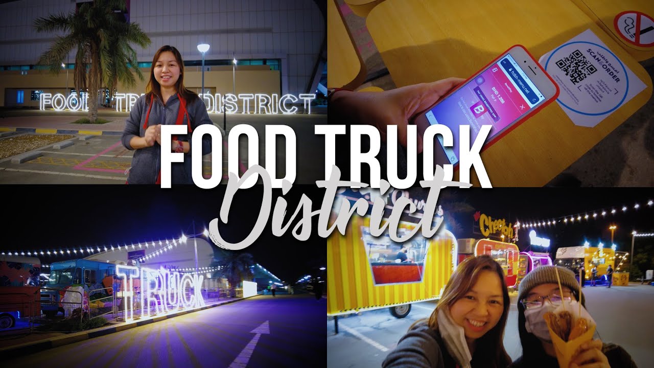 [4K] FOOD TRUCK DISTRICT BAHRAIN | Mayette A.