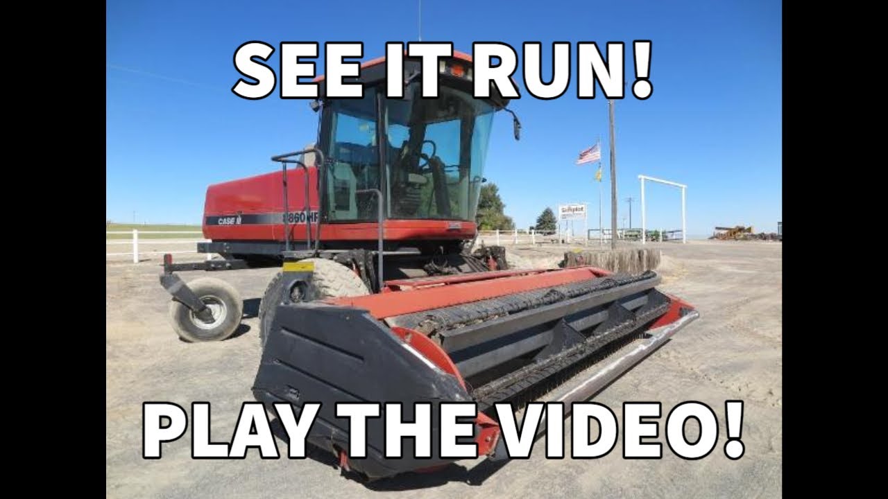 2500 • Case 8860 HP • Self Propelled Windrower