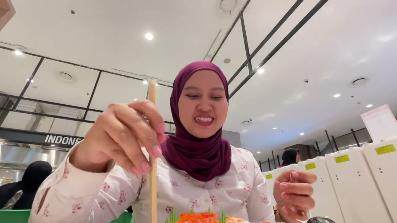 Berburu Sushi AEON | Mukbang, Sushi