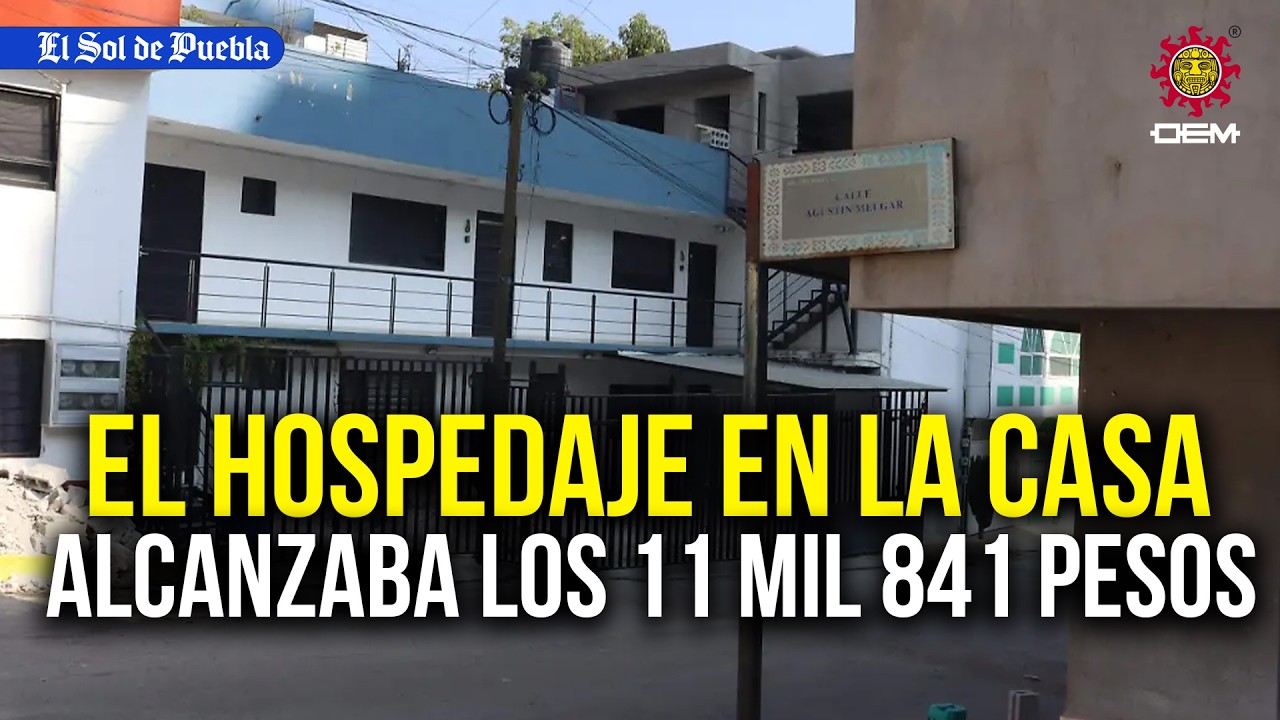 Esta es la casa donde se ocultaron los presuntos hom*cidas de tres jóvenes en Angelópolis