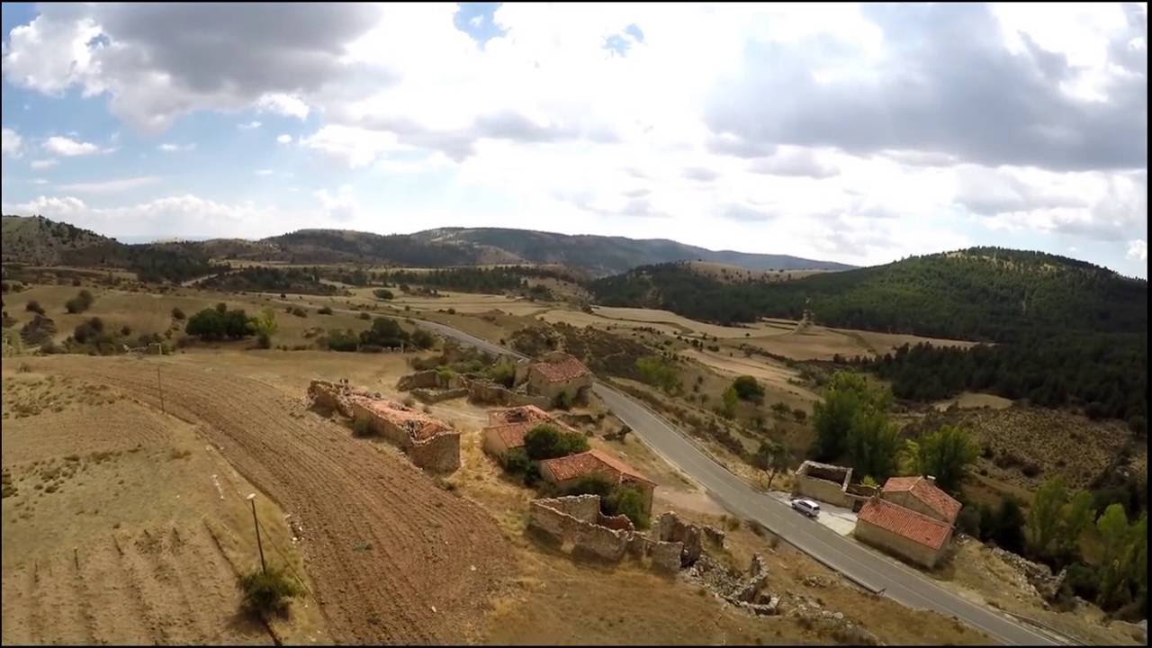 ALCALA DE LA VEGA-CASCADA DEL MOLINO DE SAN PEDRO-CAÑIGRAL, UN PUEBLO FANTASMA