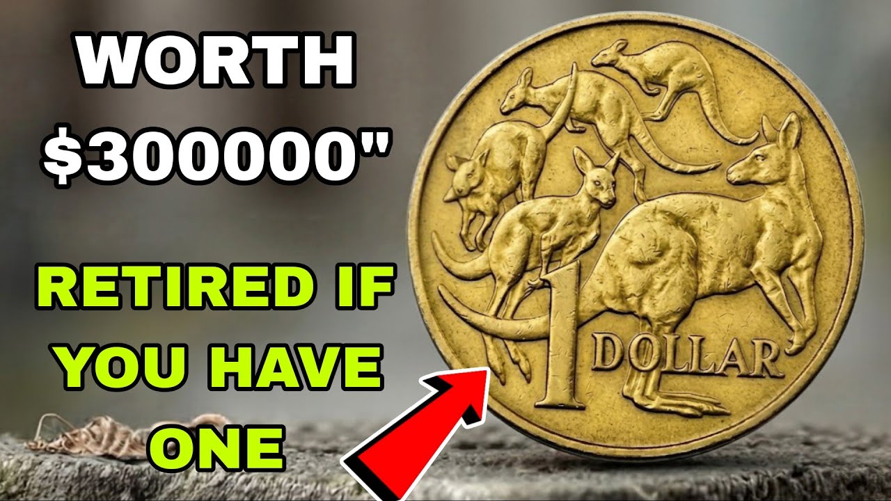 Australia 1995 One Dollar and 2005 Two Dollar Coin History & Worth