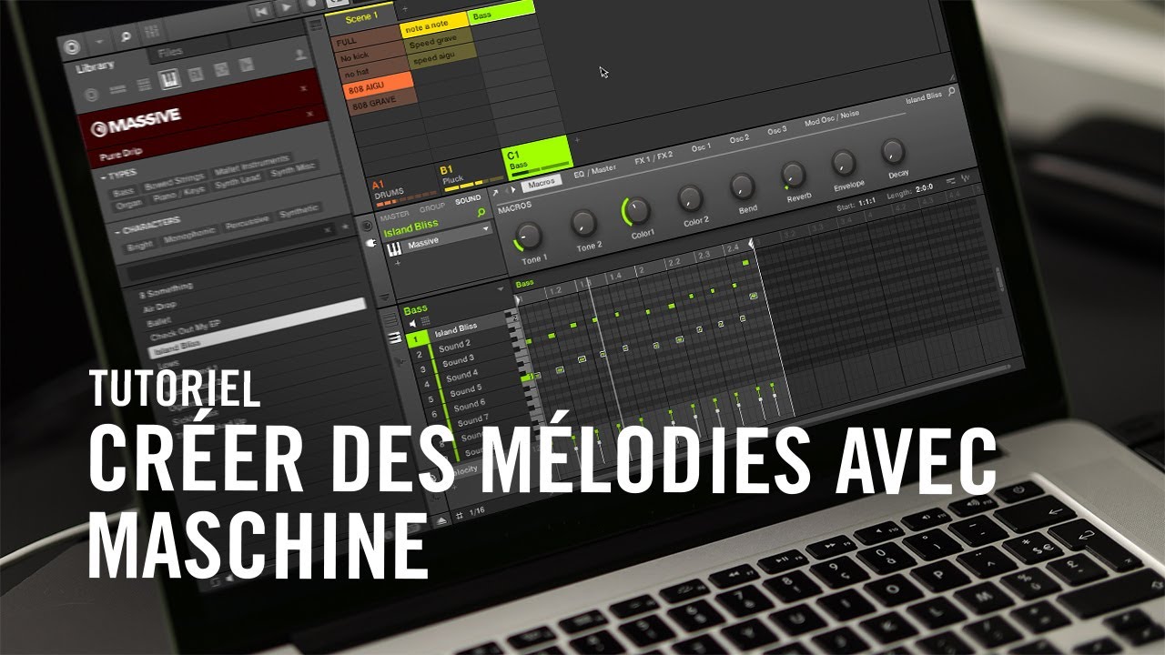 Comment créer des mélodies sur MASCHINE avec l'Expansion Pure Drip | Native Instruments