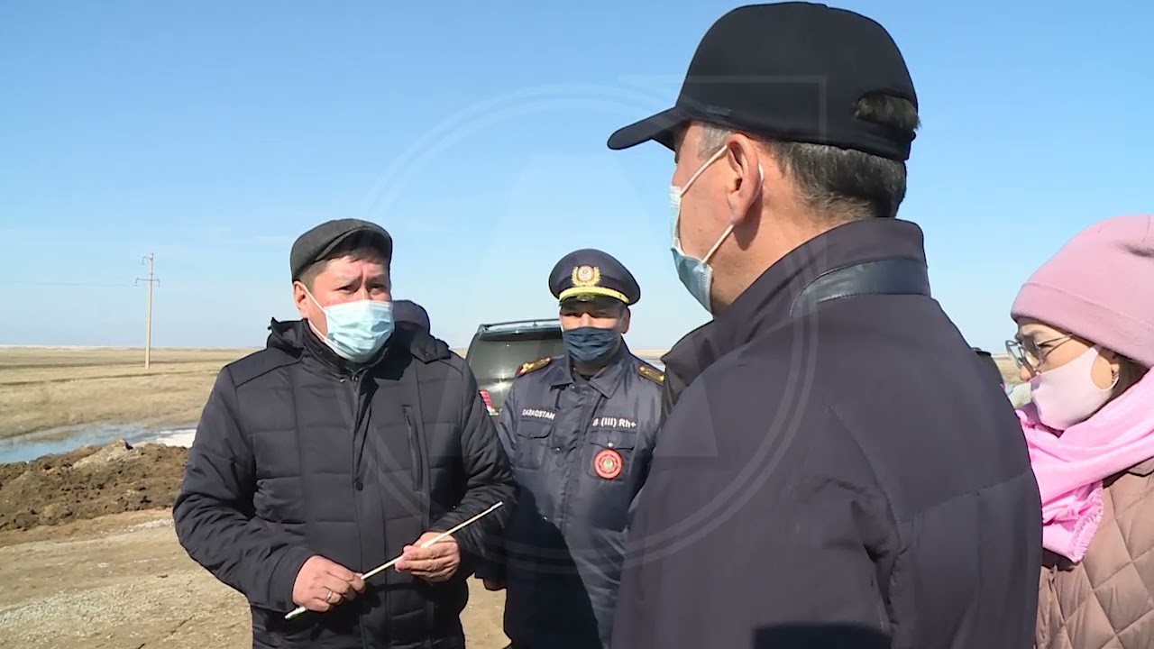 Готовность к паводку проверил Архимед Мухамбетов в районах области