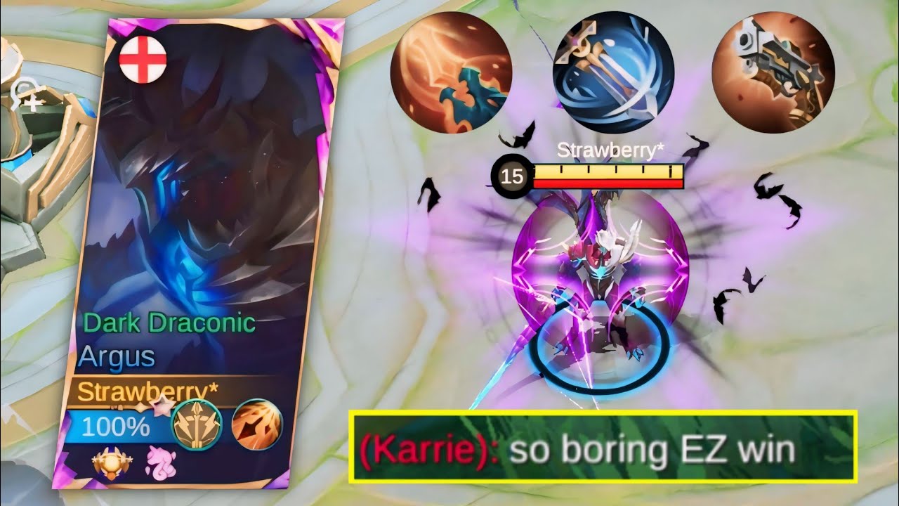 ARGUS VS AGGRESSIVE TANKY KARRIE!!