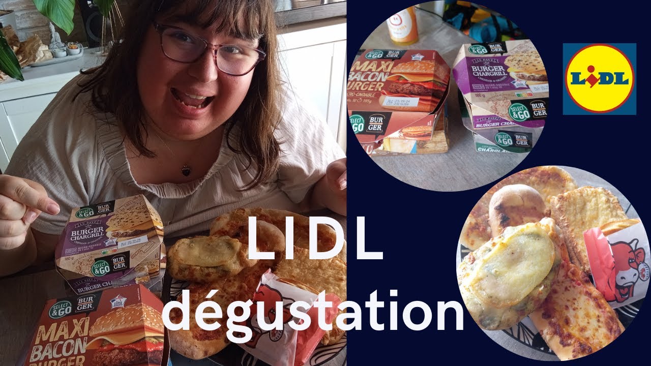 #asmr degustation LIDL 🍽️