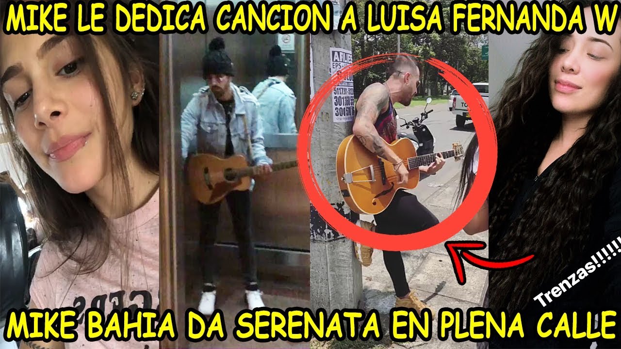 ►MIKE BAHIA LE CANTA A LUISA FERNANDA W | GREEICY RENDON RESPONDE | MIKE DEMUESTRA HUMILDAD