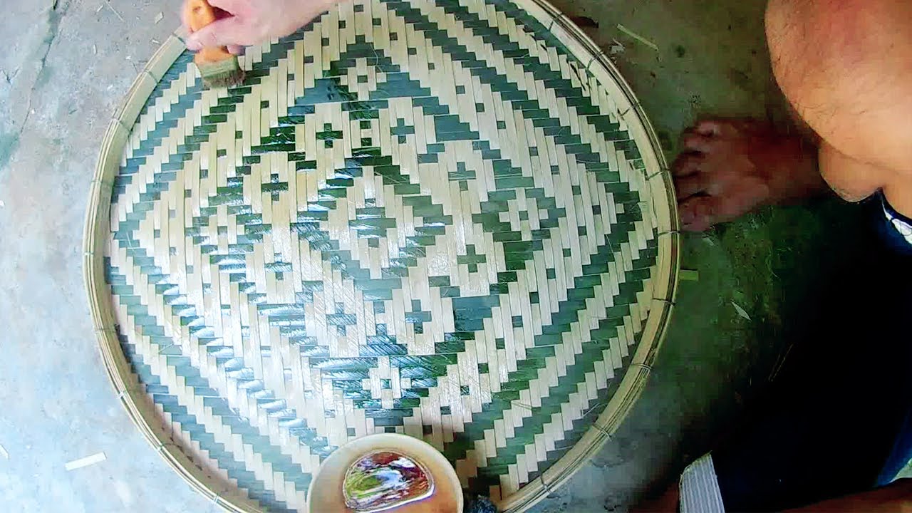 Bamboo art and craft, Making bamboo weaving basket