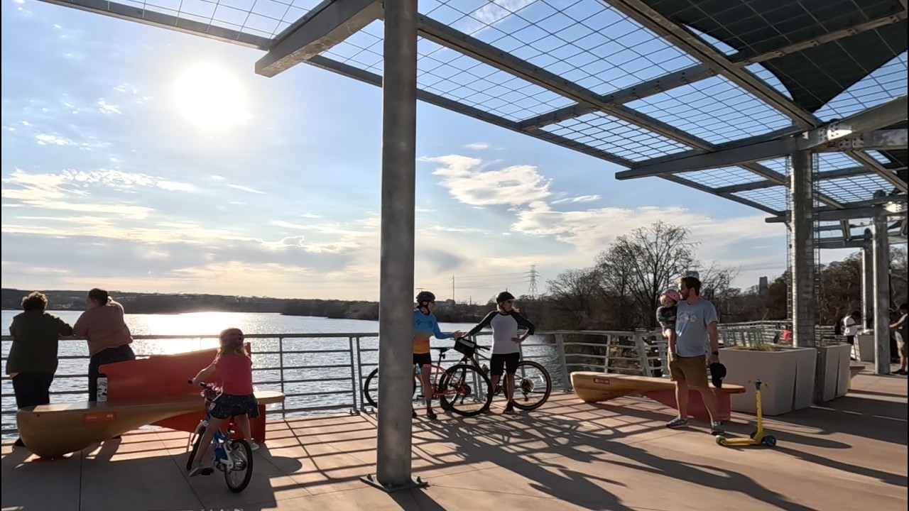 Wishbone Bridge is Open! (Butler Trail Walking POV - Austin, TX)