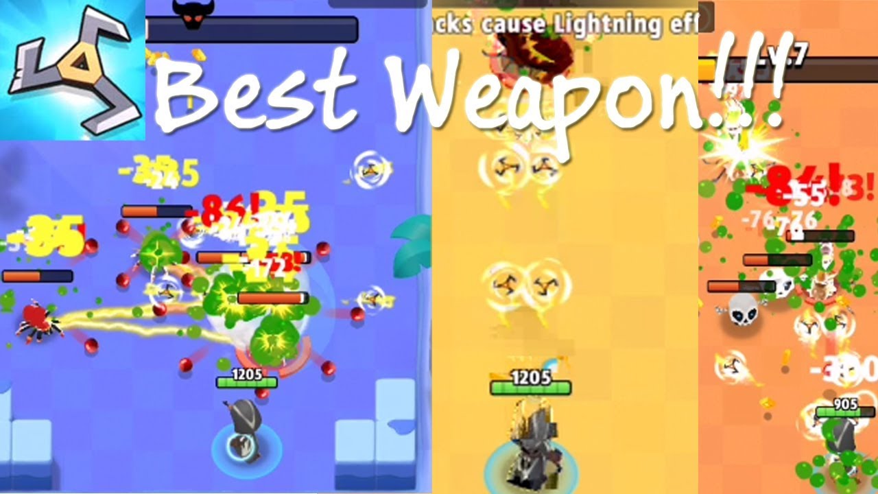 Archero | BEST WEAPON!!! | Tornado (Boomerang) Weapon