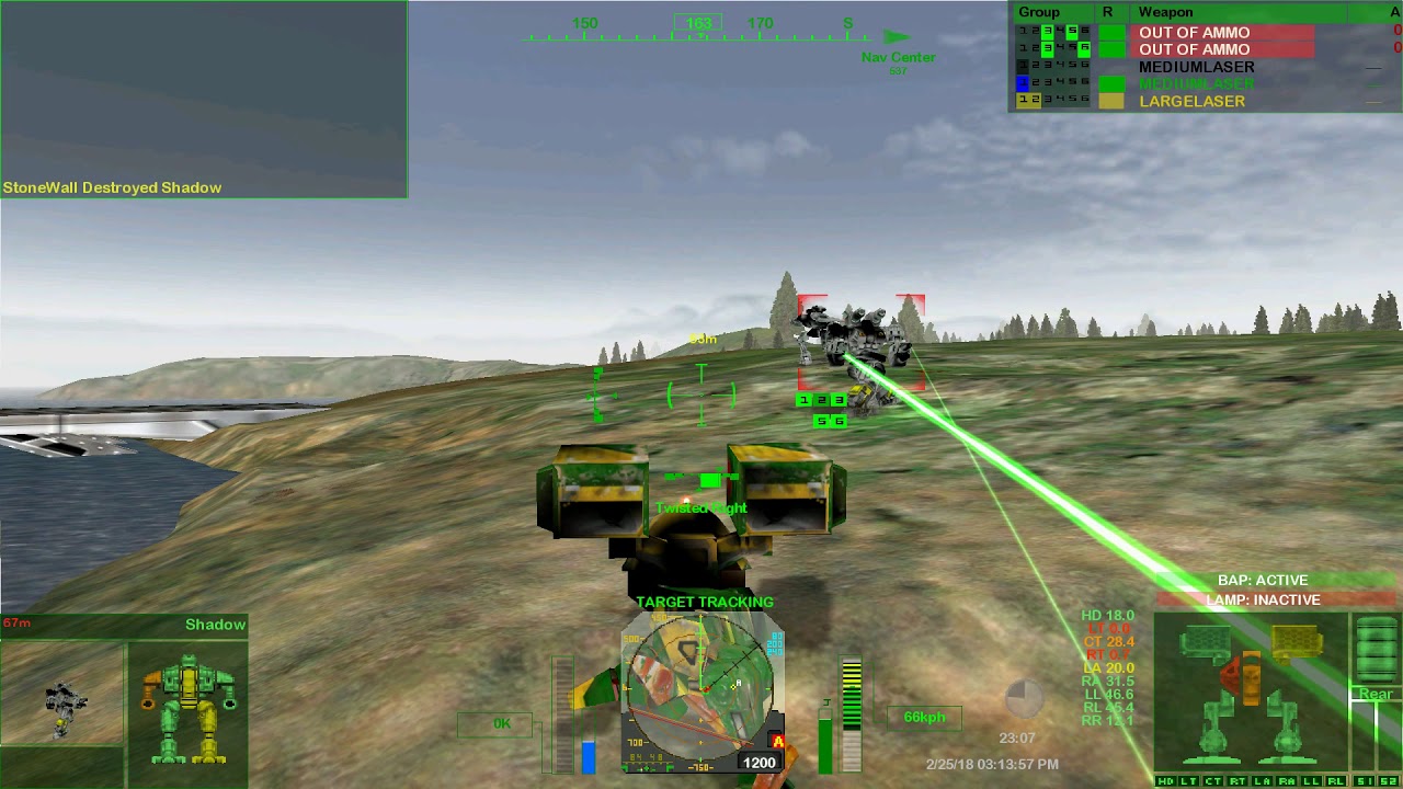 Mercs Online Test - MechWarrior 4 Mercs HD Online Play