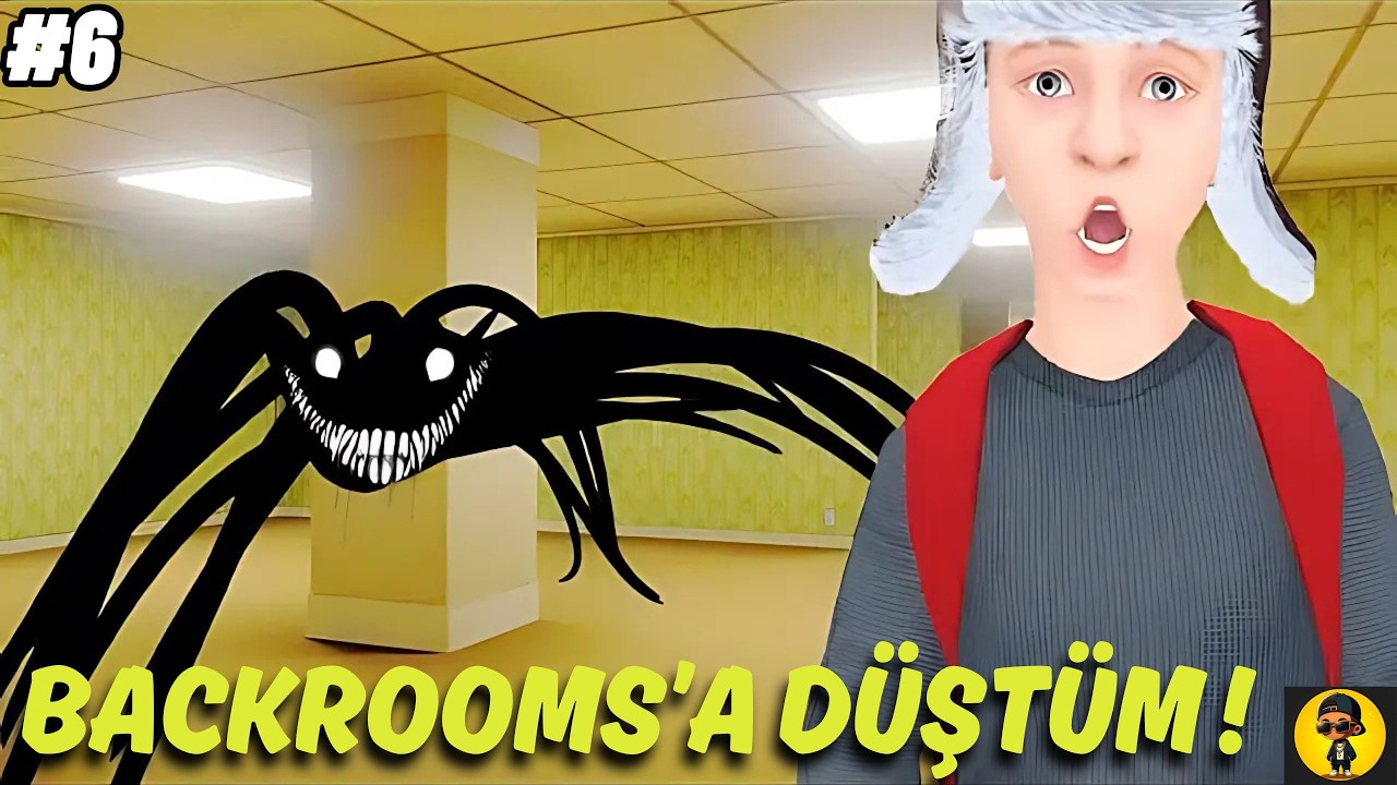 KÖTÜ AİLEMİN EVİNDEN KAÇTIM ! BACKROOMS'A DÜŞTÜM - Schoolboy Runaway