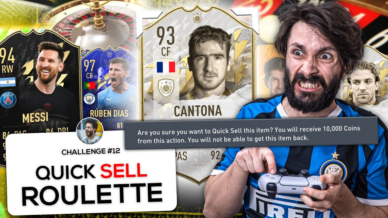 QUICK SELL ROULETTE DRAFT CHALLENGE! Apsolutni Kriminal #12 FIFA 22