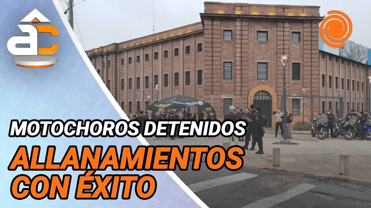 Cayó una banda de MOTOCHOROS dedicada a salideras bancarias en Córdoba