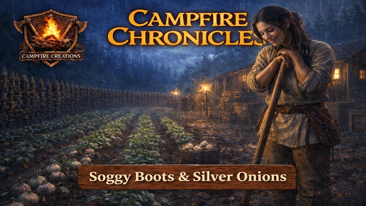 Campfire Chronicles - Soggy Boots and Silver Onions #gaming #nocommentary #aska