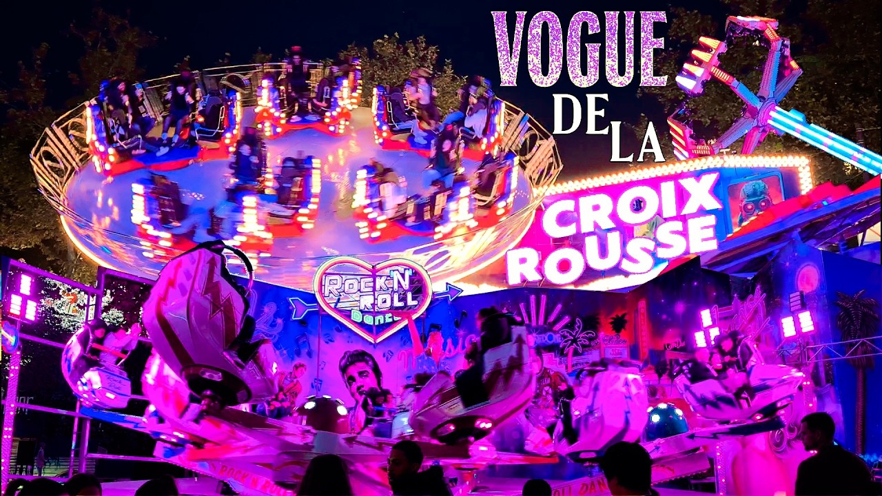 Un nouveau manège à la VOGUE DES MARRONS ! Lyon Croix-Rousse 2025