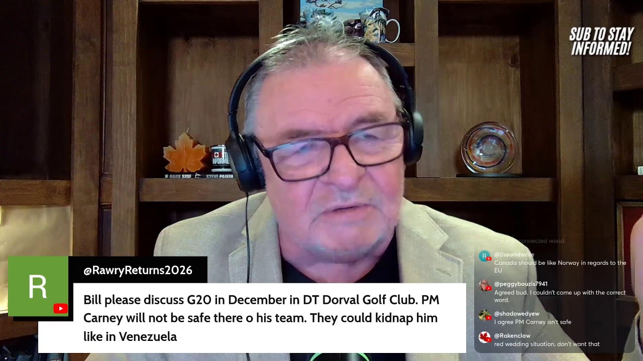 BILL KELLY LIVE: Трамп пытается ЗАХВАТИТЬ КАНАДУ по одному озеру за раз? 😂 Обсуждаем новости