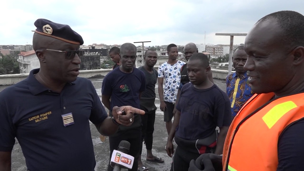 Saison des pluies  : 24h avec les sapeurs pompiers