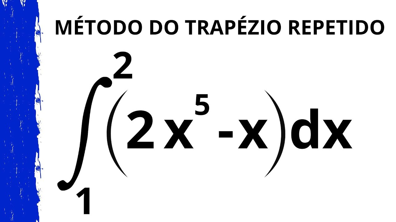 INTEGRAL NUMÉRICA | MÉTODO DO TRAPÉZIO REPETIDO