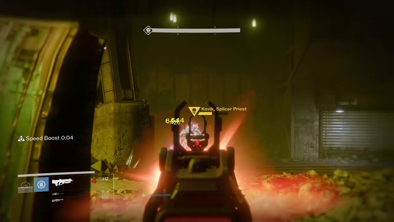 Destiny Kovik splicer priest Boss battle
