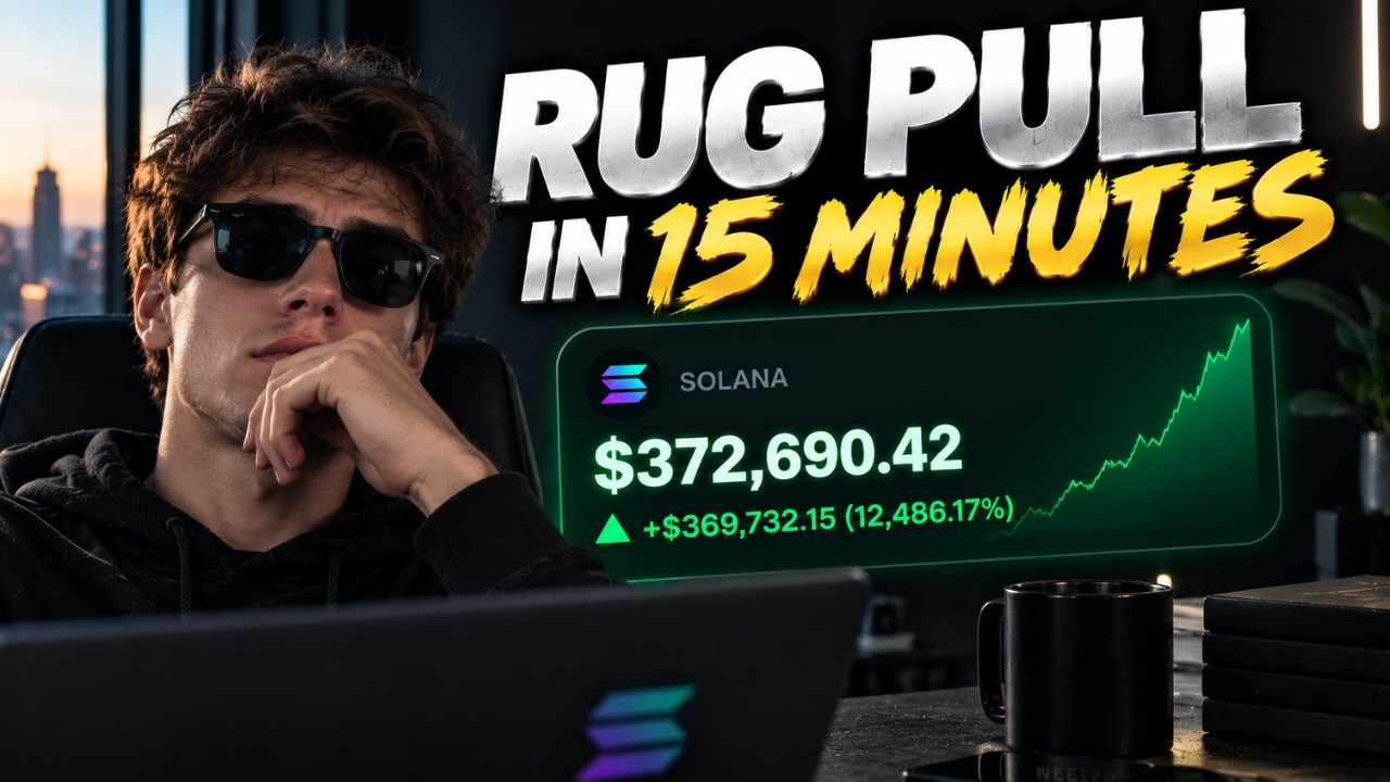 HOW I RUG PULL A MEME COIN IN 5 MINUTES (+$3,700🤯)