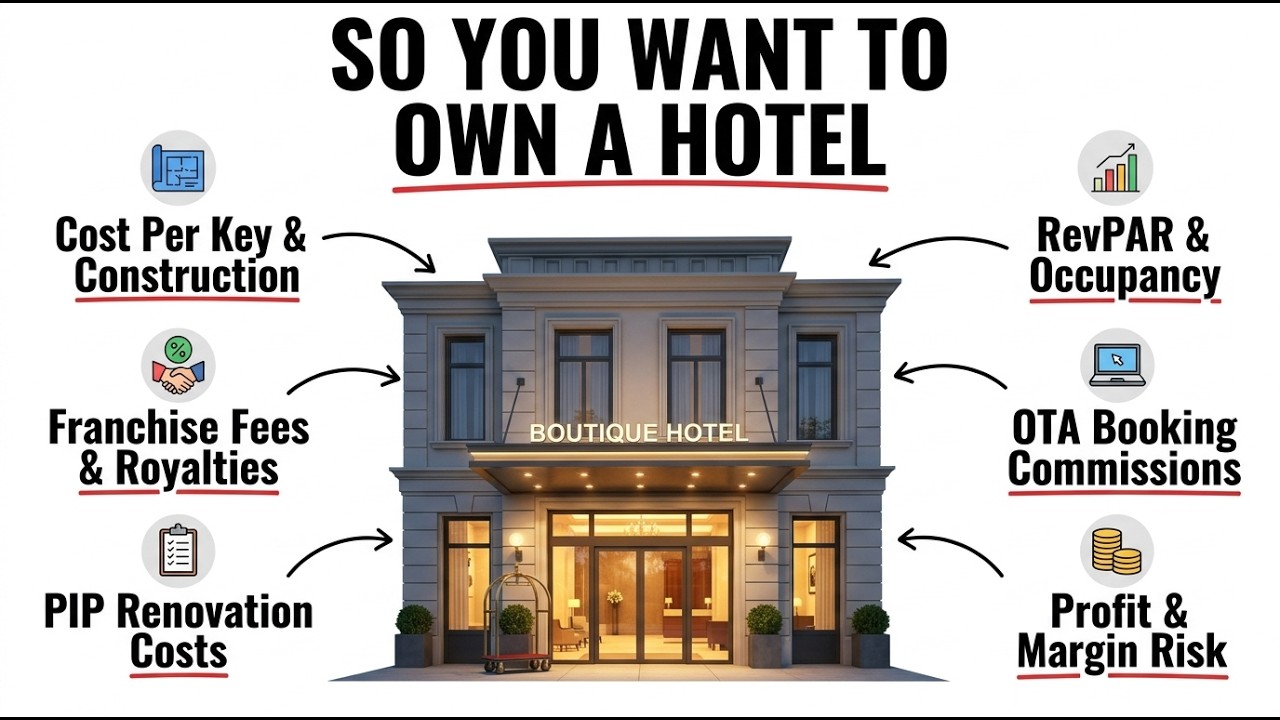 The economics of  Own A Hotel The Hidden Cost Nobody Warns You About