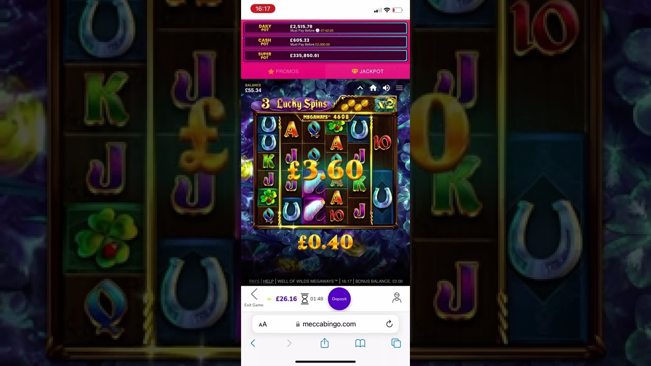 Slot bonus Mecca bingo