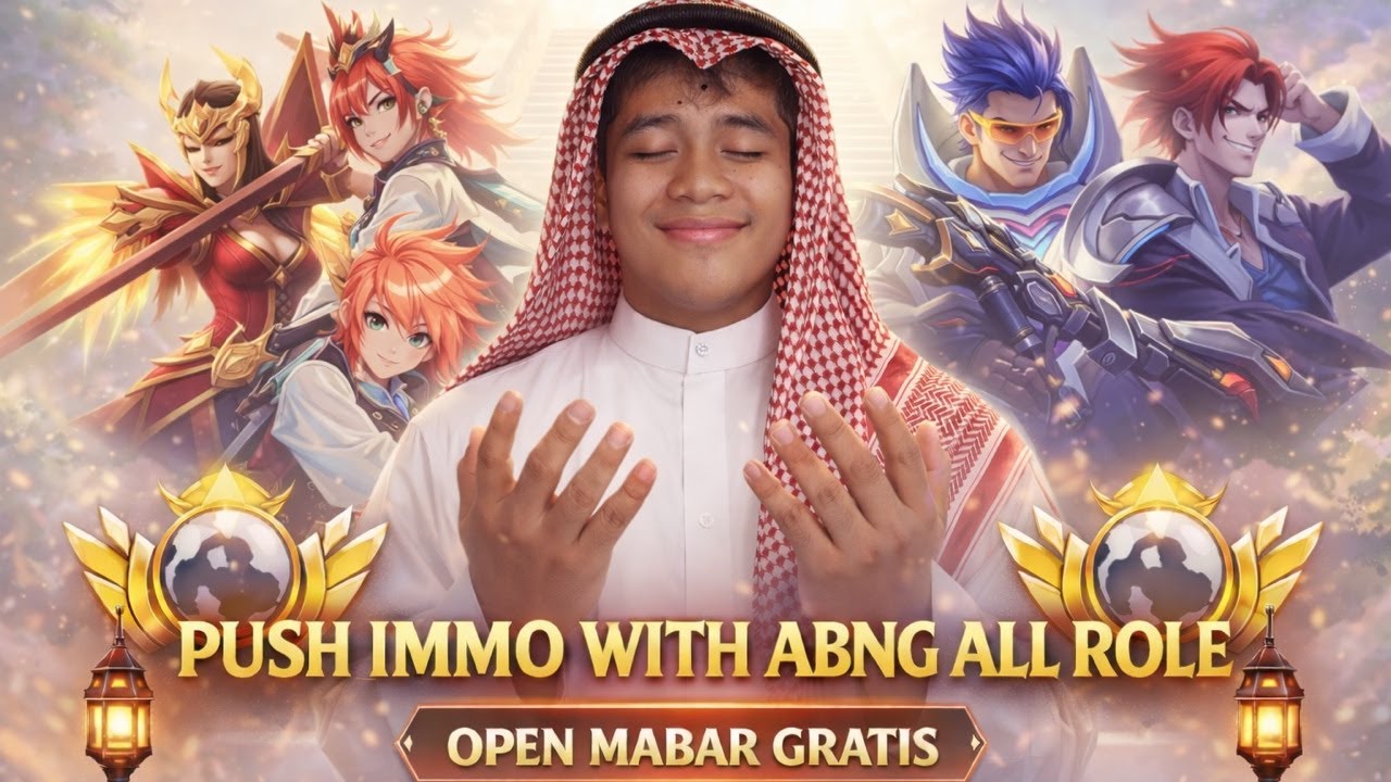 MABAR GRATIS !! PUSH IMMO GW GENDONG YANG TROLL BAN 10 TAHUN