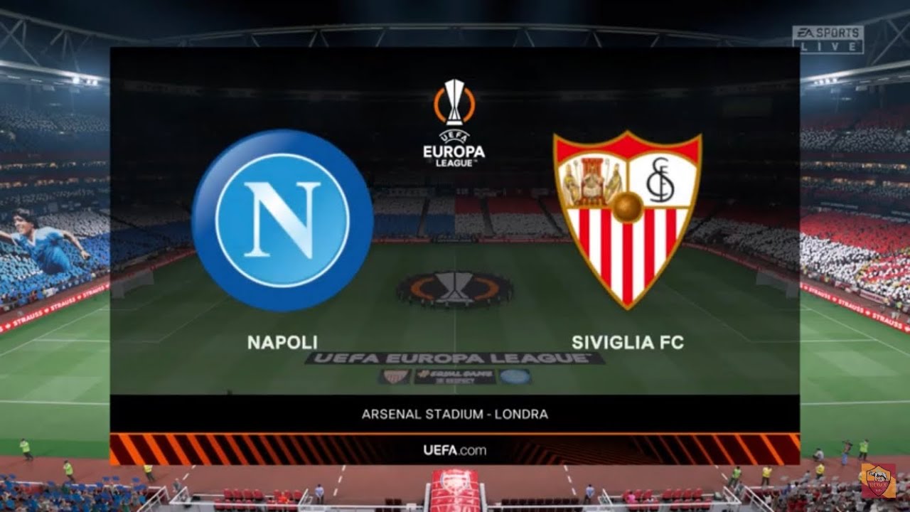 FIFA 22 Napoli - Siviglia Finale UEFA Europa League ITA
