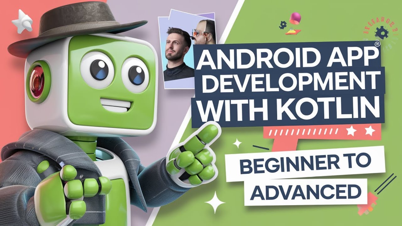 Android App Development with Kotlin | Beginner to Advanced [Full Course] | 📱 4+ h FREE