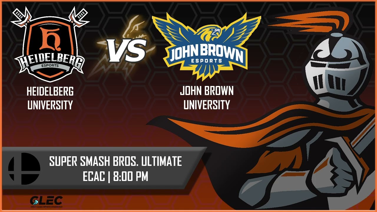 Super Smash Bros. Ultimate | ECAC - Week 2 | Heidelberg University vs. John Brown University