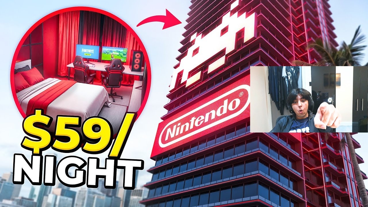 REACTING TO THE CREAZIEST GAMING HOTELS *FIRST TIME*