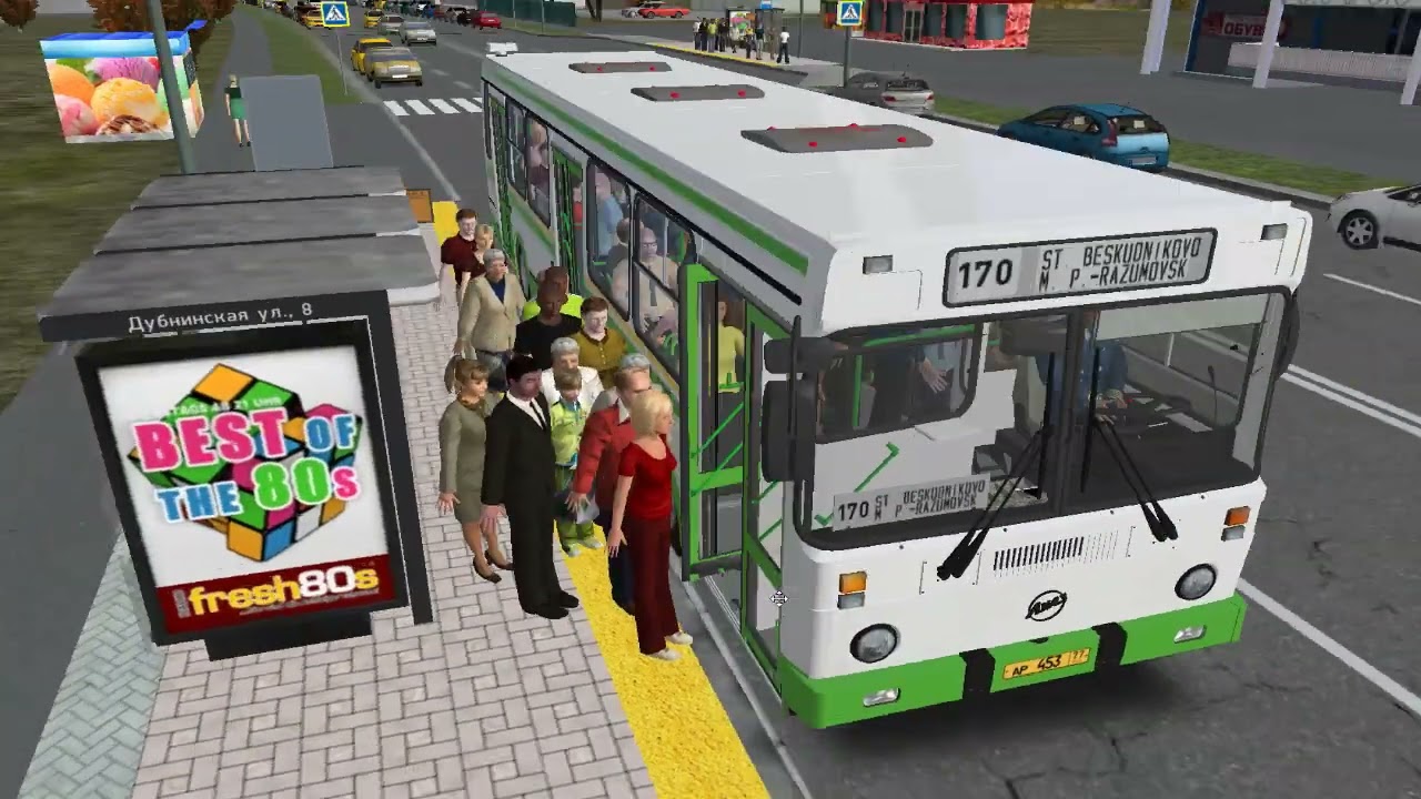 OMSI 2 Москва Север Маршрут 170