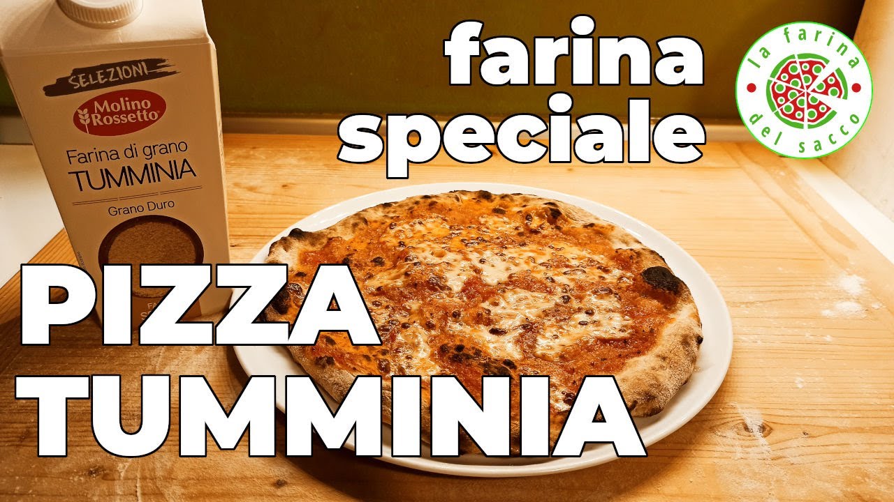 Pizza con farina di Tumminia