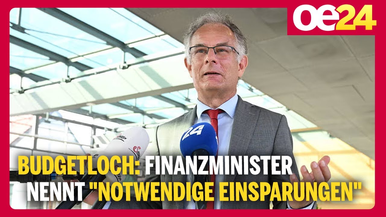 Budgetloch: Finanzminister nennt 