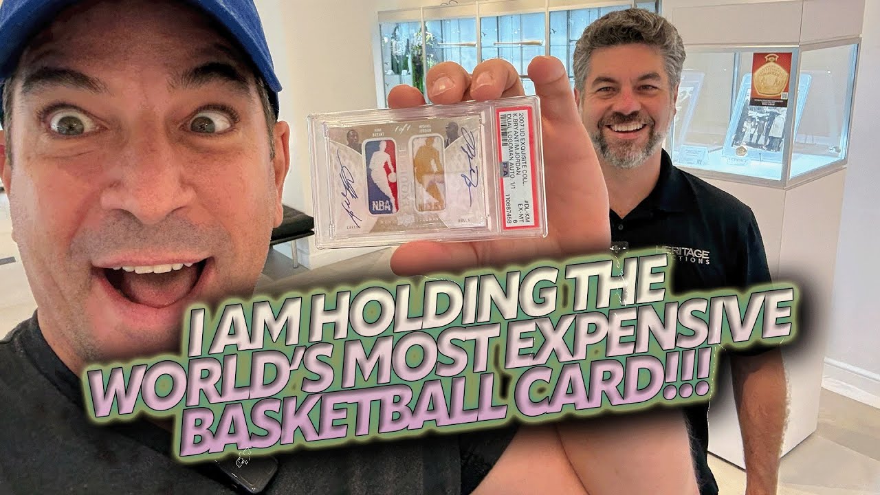 Come with me to Heritage Auctions on Park Ave to see some of the best sports cards and memorabilia!