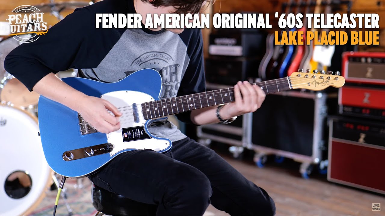 No Talking...Just Tones | Fender American Original '60s Telecaster | Rosewood - Lake Placid Blue