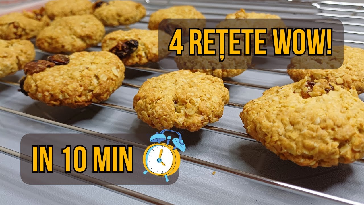 NU MAI CUMPĂRA! 🍪 Fă-ți Biscuiții Acasă cu Aceste Rețete!