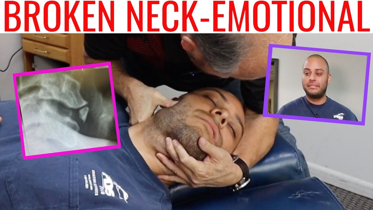 Broken Neck in Football cracked by Chiropractor Specialist