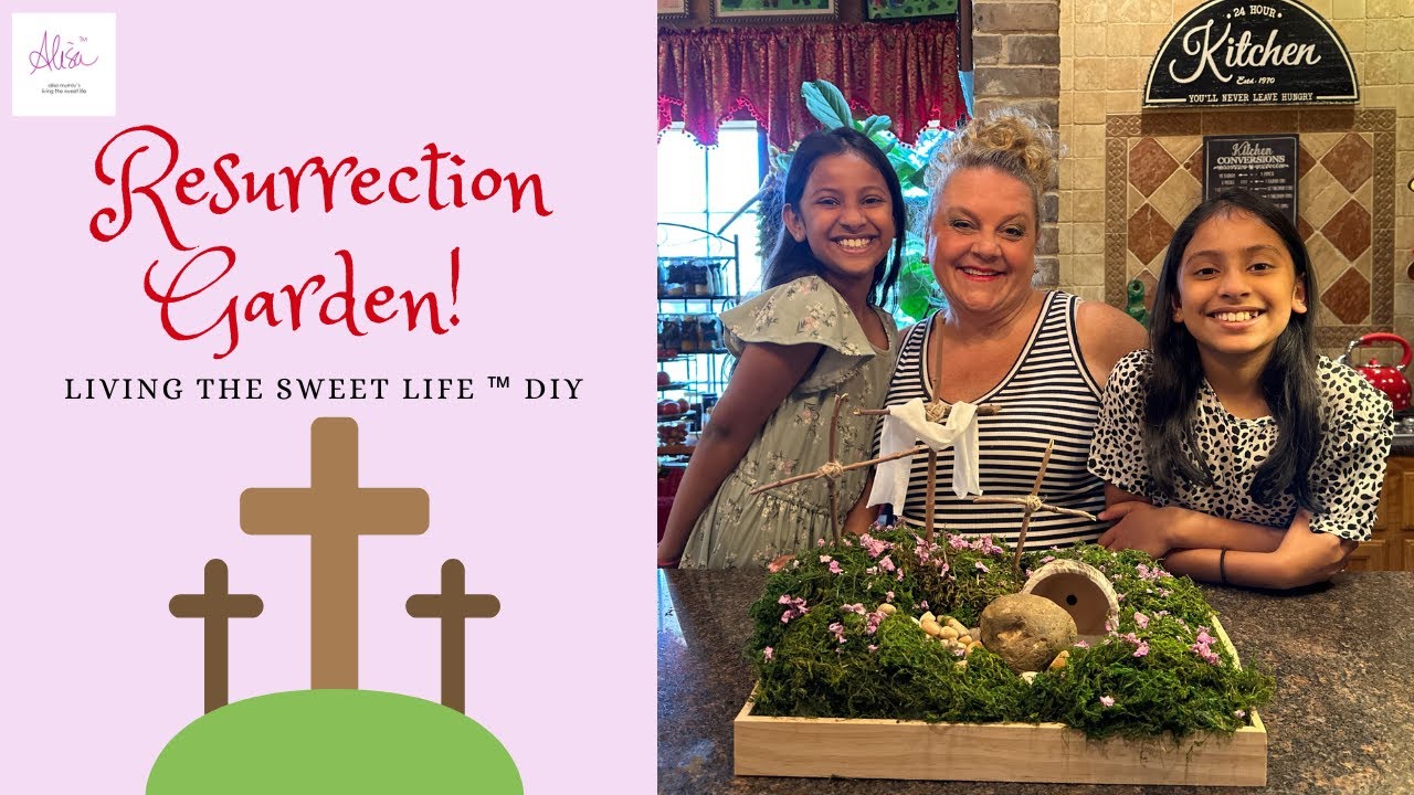 How to make a Resurrection Garden!/Easy DIY for Easter/Lenten Season