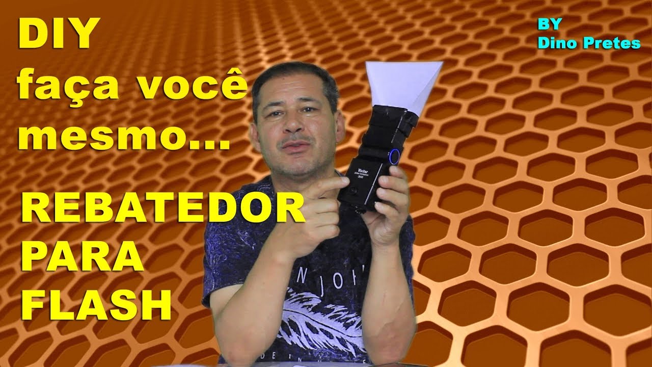 Rebatedor barataço para Flash DIY
