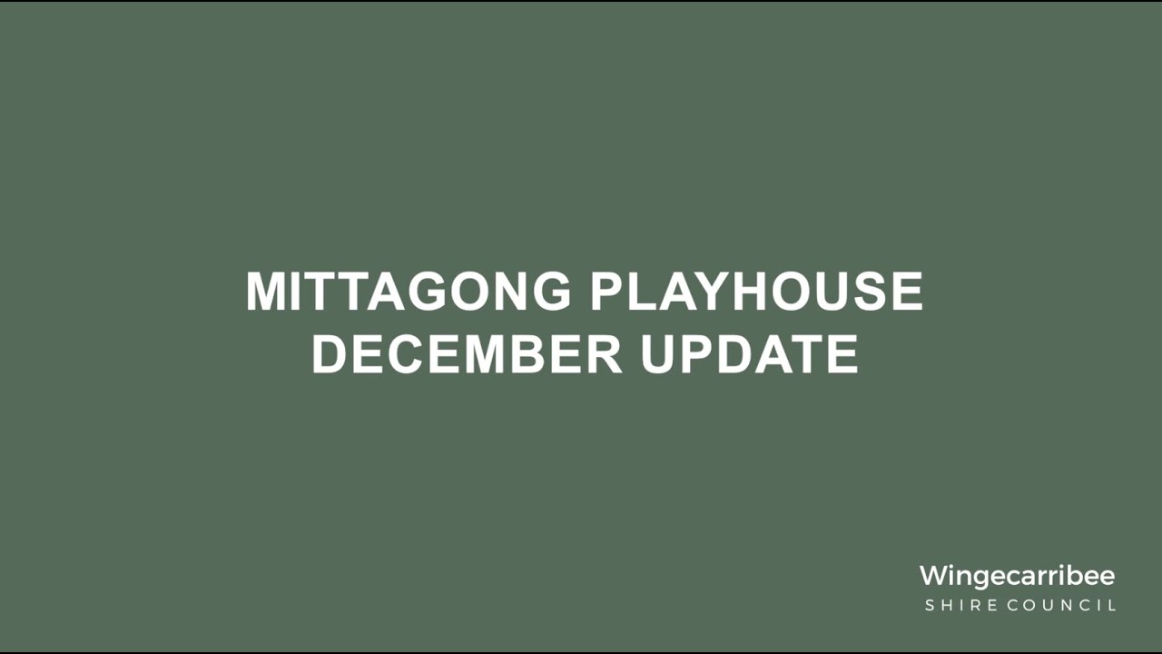 Mittagong Playhouse Refurbishment - December 2025
